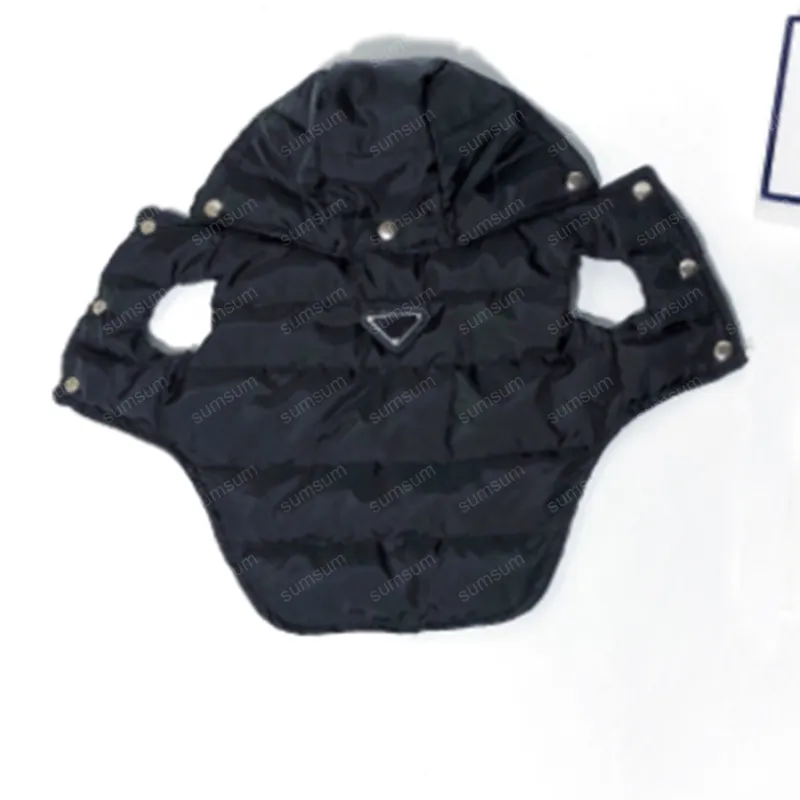 2022 Fasion unisex hondenkleding kat vest sweater ontwerpers letter driehoek waastcoat voor puppy sumsum katoen p jas d2201155Z