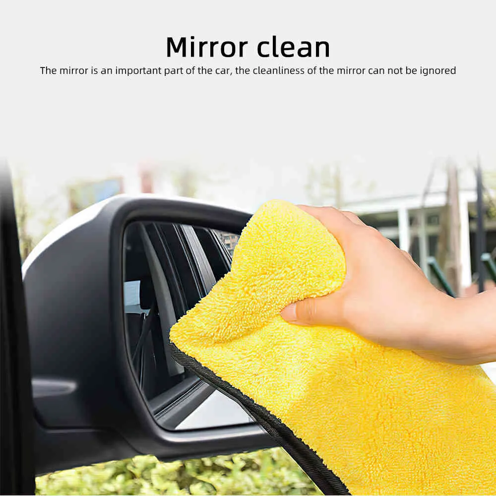 5/10 stks Extra Soft Wash Microfiber Handdoek Cleaning Drying e Doek Detaillering Car WashTowel Never Scrat