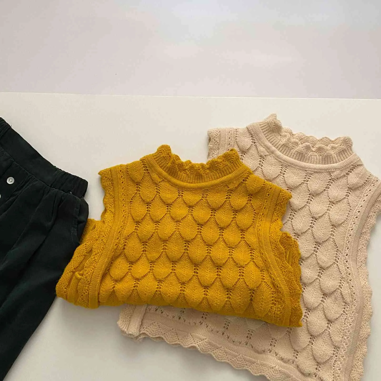 Wiosenne dziewczyny sweter sweter ubrania dla dzieci 210515