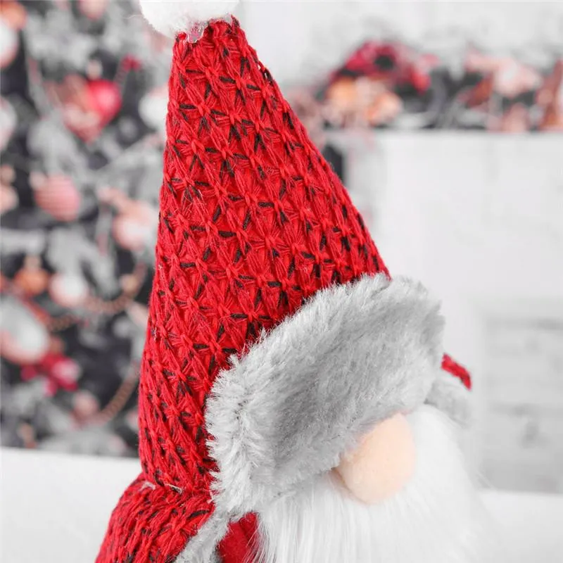 Рождественские безликие кукла орнаменты Nordic Forester Santa Claus украшения Рождество Navidad Natal Новый год Украшение дома