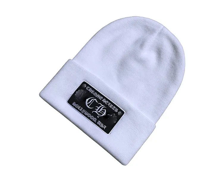 Cappelli lavorati a maglia con ricami classici Berretti con cappuccio in lana Berretti da uomo in cotone esterni Maschera da uomo casual con teschio