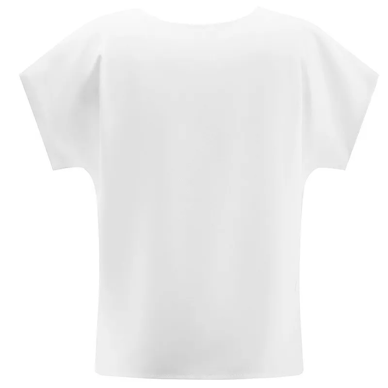 Lucyever Women 's White Lace Patchwork Camisas Verano V Cuello Blusa de manga corta Mujer Color Sólido Camisa de oficina suelta Damas 210521