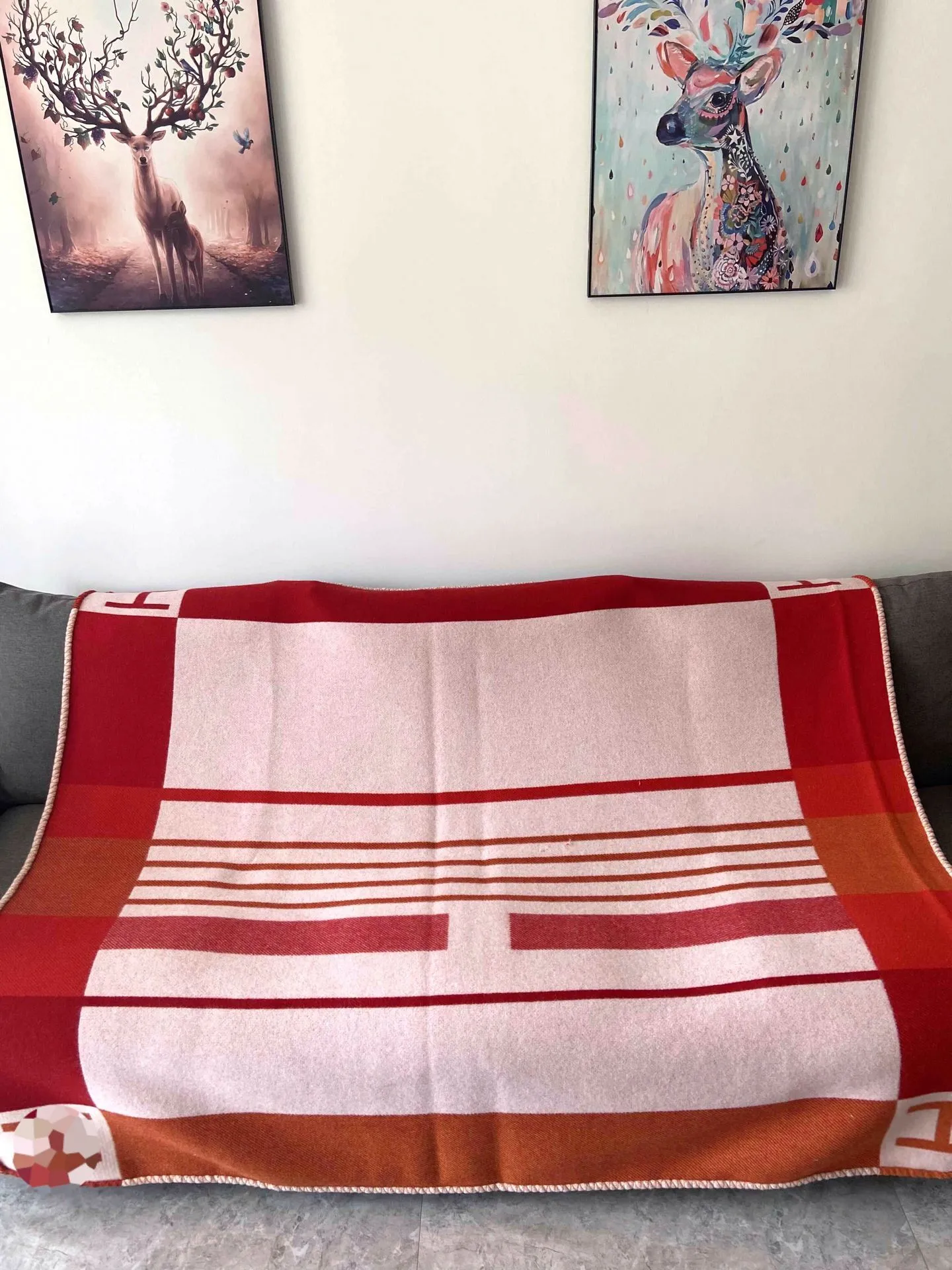 Роскошное одеяло Signage из смеси настоящего кашемира и шерсти, утолщенное, вес 1,5 кг, теплые одеяла, размер 135–170 см, для дома и улицы, t2989