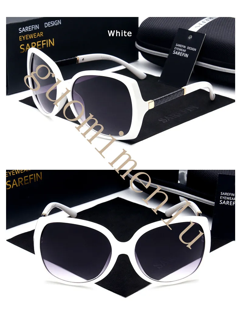 Fashion de haute qualité Vintage UV400 Femmes Brand Designer Womens Sunglasses Lunettes Sun Sun With Case et Box 2351