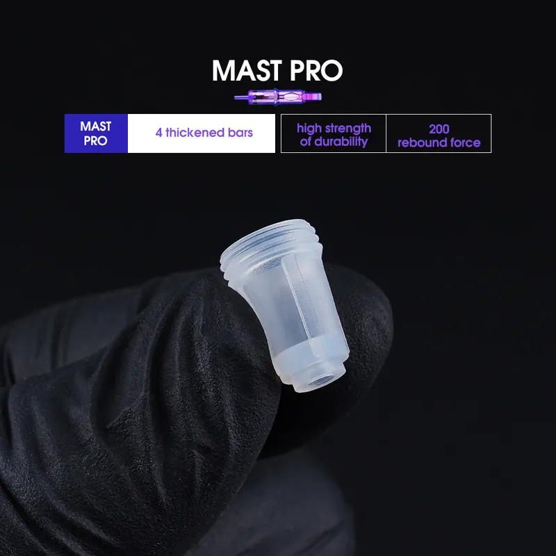 Mast Pro 1RL sterilizzato tatuaggio aghi a cartuccia Fornitura permanente Tround Round Liner 035mm030mm 2202144841896