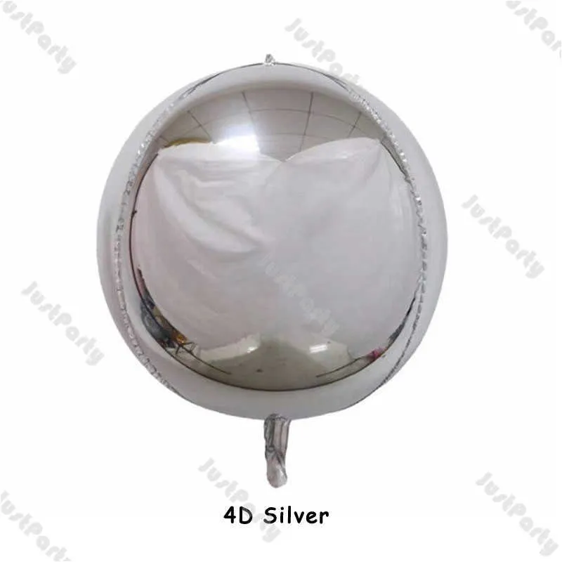 192 pièces métal argent ballons guirlande bricolage décorations de mariage Chrome or Champagne mat noir ballon arc fête d'anniversaire décor X203A