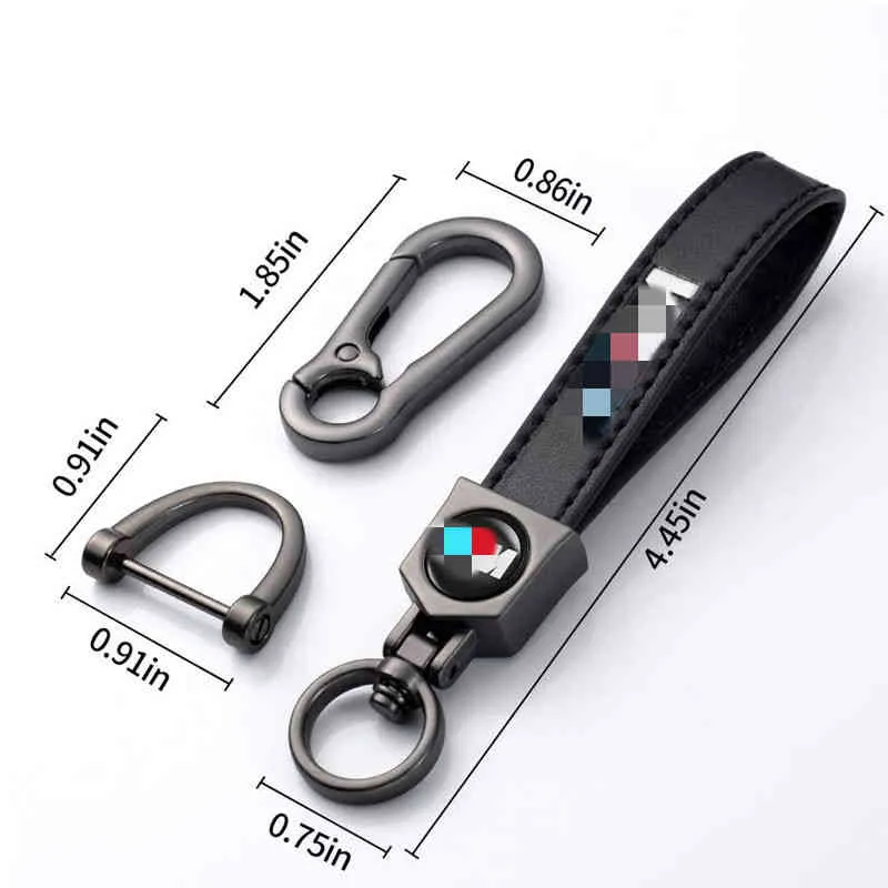 Luxus S -Kette Echtes Leder -Car -FOB -Schlüsselkette für BMW M x1 x3 x4 x5 x6 x7 E46 E90 F20 E60 E39 Accessoires5586475