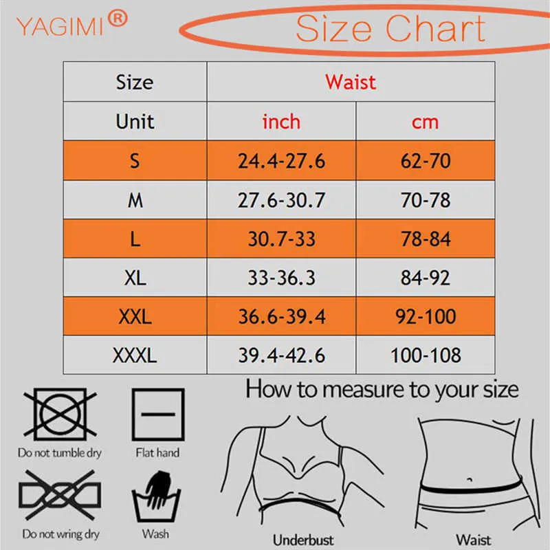 Women Neoprene Waist Trainer Body Shaper Slimming Corset Print Sweat Shaping Trimmer Sheath Belly Belt Shapewear Fajas