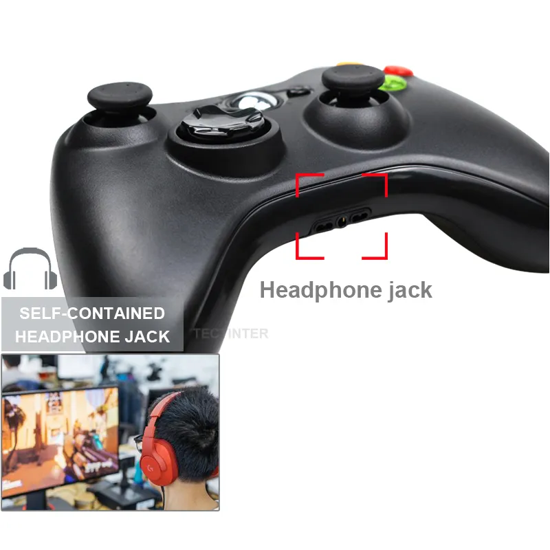 Gamepad Xbox 360 Wireless / Wired Xbox 360 Controle Wireless Joystick Xbox360 Gra Controller Joypad