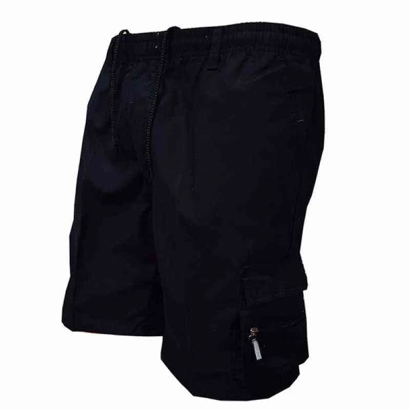 Pantaloncini cargo da uomo di marca estiva Pantaloncini cargo tattici Pantaloncini larghi da uomo maschili Pantaloni corti multi-tasca Caccia esterna Pesca G1209