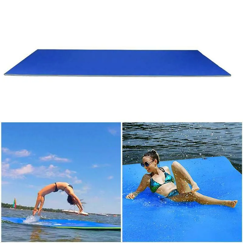 beach Pool Float Mat Water Floating Foam Pad River Lake Mattress Bed Summer Game Toy & Accessories279r