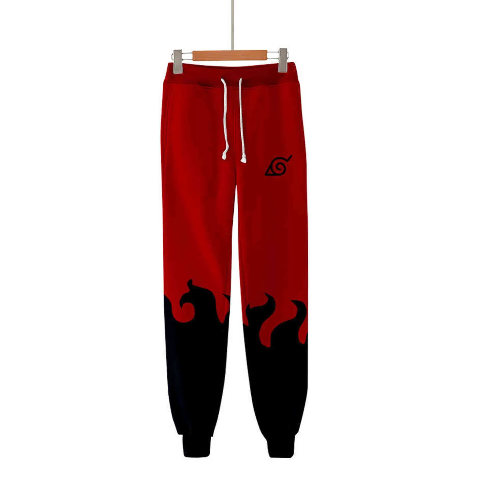 Pantalon de survêtement unisexe Anime Sasuke / Kakashi Pantalon de jogging 3D Pantalon Homme / Femme Vêtements Hip Hop Pantalon Homme Pantalon de survêtement akatsuki Y211115
