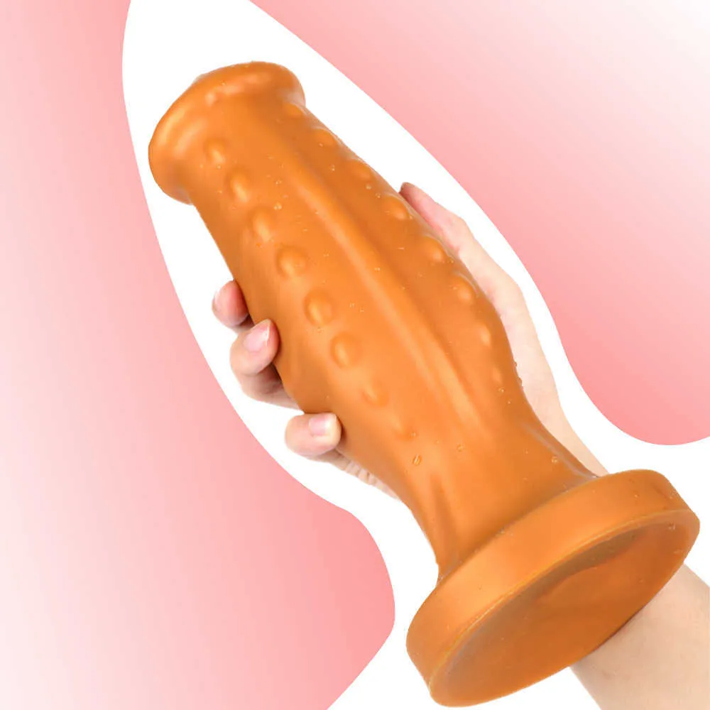 Enorme simulazione pene morbido dildo con forte ventosa Gspot stimolatore vaginale strumento di masturbazione femminile giocattoli erotici del sesso donna X3844296