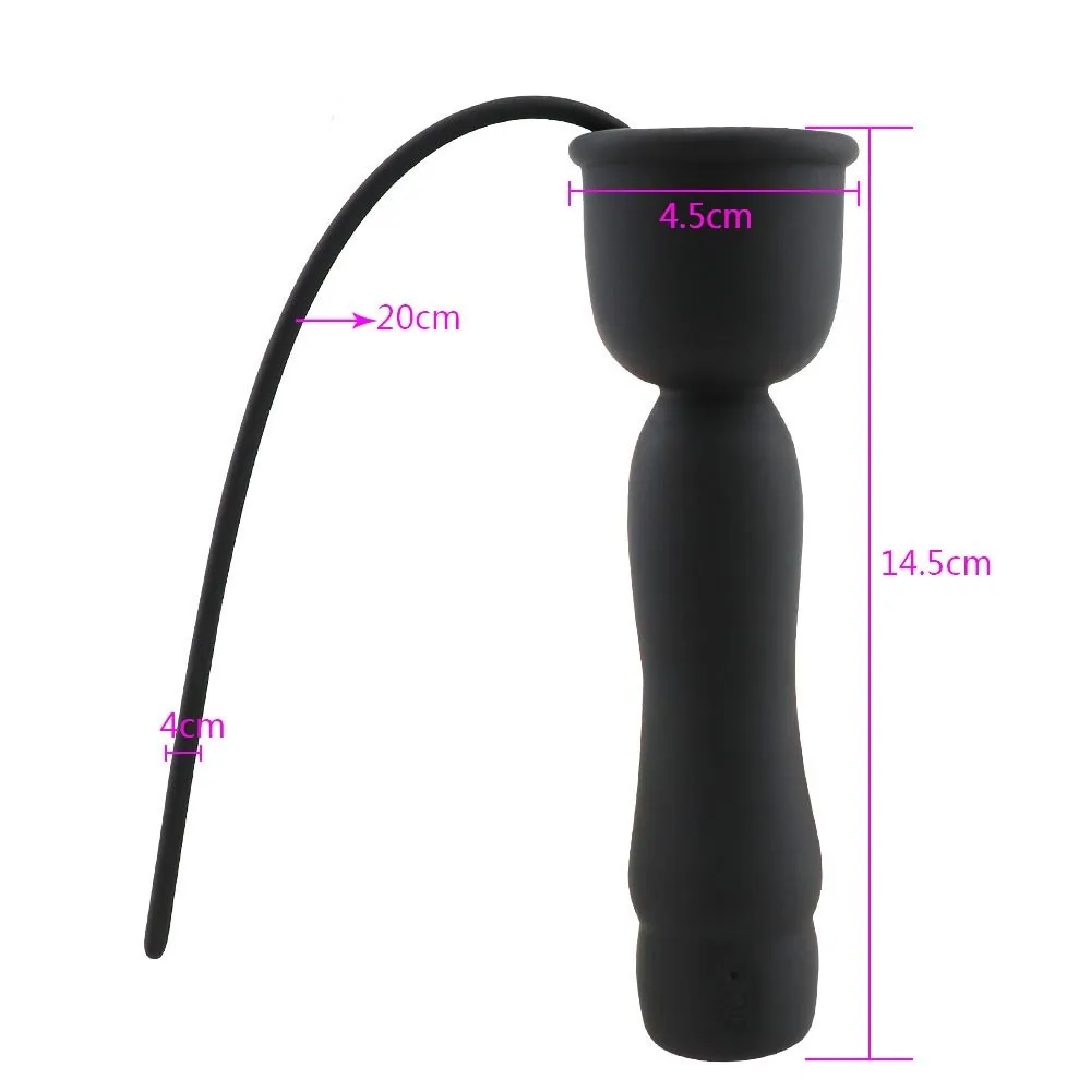 EXVOID Penis Plug Vibrator Dilatator Sounds Male Penis Insert Device Urethral Catheter Sex Toys For Men Anal Prostate Massage X0328556424