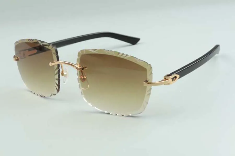 2021 Direct S Designers Lunettes de soleil à lentilles coupantes 3524023 Bâtons aztèques de haute qualité Taille de lunettes 58-18-135mm2227