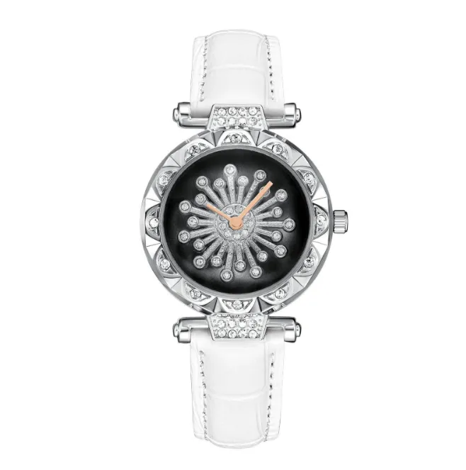 Elegante e affascinante orologio al quarzo cwp da studente, con diamanti, impermeabile e infrangibile, multifunzionale, da donna, orologi da dea SHIYUNME Br211j