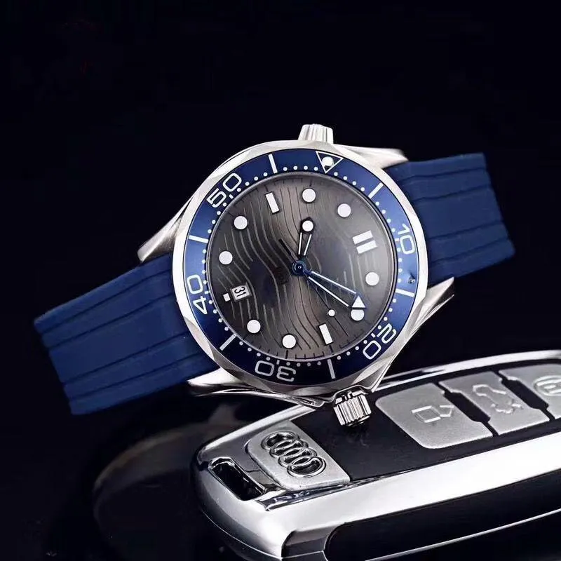 Новинка 2022 года, часы высшего качества sea 007 James, мужские часы из нержавеющей стали, восемь стилей, 42 мм циферблат, 300 м, часы с автоматическим механизмом, мужские часы234D