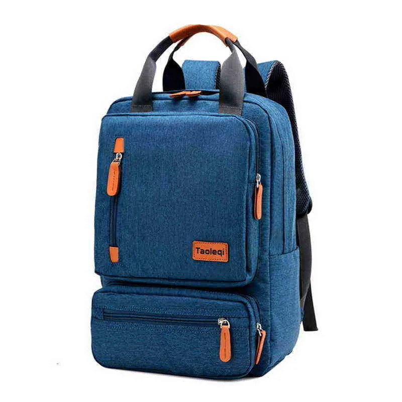 Бизнес мужской рюкзак компьютера повседневный свет 15,6-дюймовый путешествия bagpack леди антиренажный ноутбук рюкзак серый голубой mochila 202211