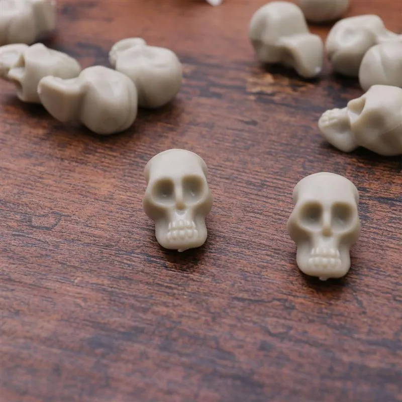 Simulation Skull Model Toys Modern Mini Skull Home Decoration Funny Model Toys Collection Miniatures Model