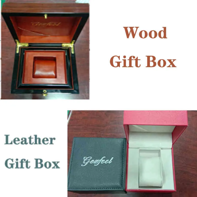 Women's Latest Watch Advanced movement Brown Leather Strap White Jade Outer Ring Waterproof Gift Box Reloj De Las Señoras