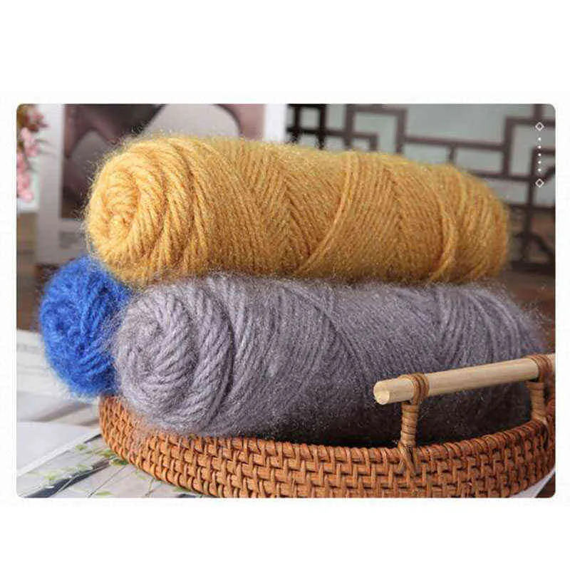 75g écureuil laine fil fin cachemire tricot à la main fil de laine écheveau pour faire pull écharpe chapeau Y211129