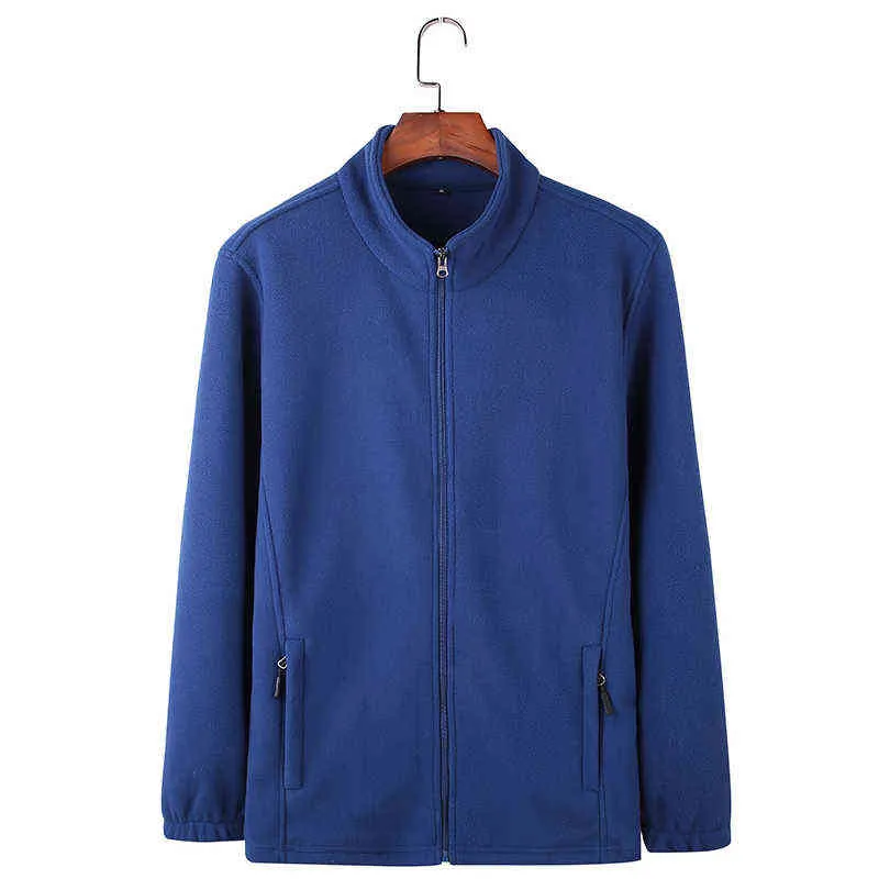MANTLCONX Warm Fleece Jacket Uomo Antivento Addensare Autunno Inverno Abbigliamento Casual Giacche e Cappotti 211217