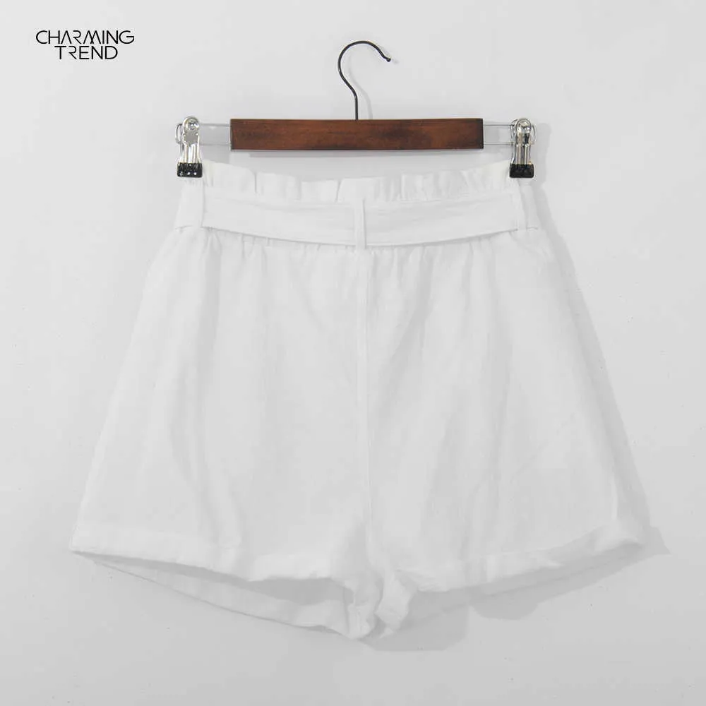 Seksowne spodnie mody kobiety lina dżinsowe spodenki Summer krótkie słodkie słodkie 210702