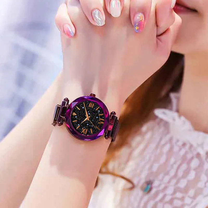 Damenuhr, Quarzuhr, 38 mm, wasserdicht, modisch, moderne Armbanduhr, Geschenke für Frau, Farbe 13