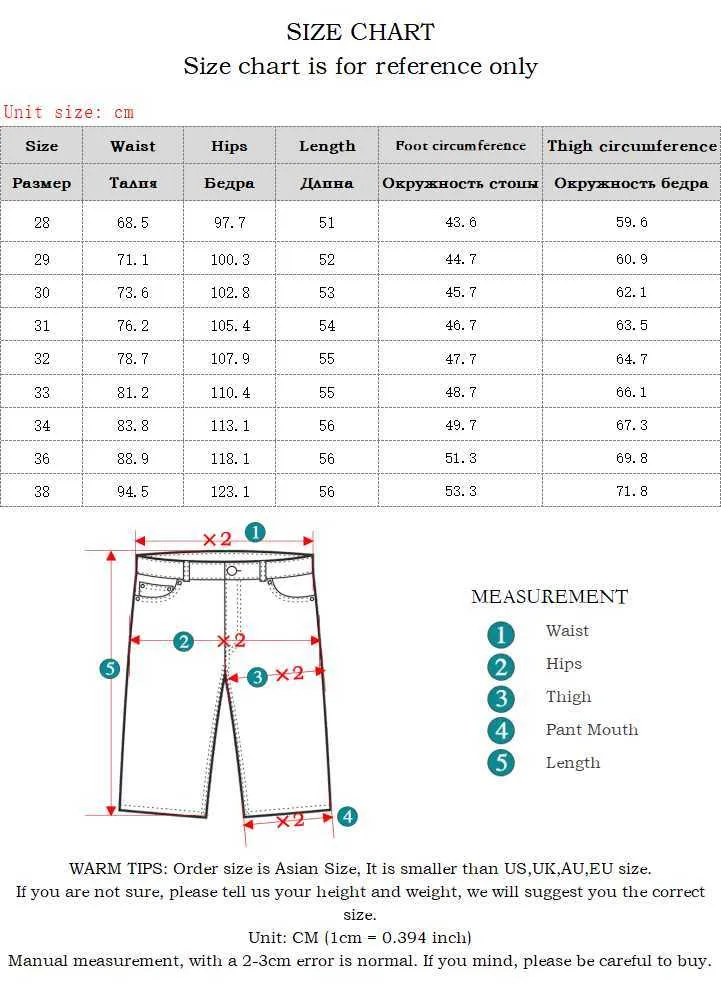 Moda uomo di alta qualità colore kaki pantaloncini di jeans elasticizzati arancione estate sottile jeans strappati da motociclista corto maschio bermuda vestiti di marca 210629