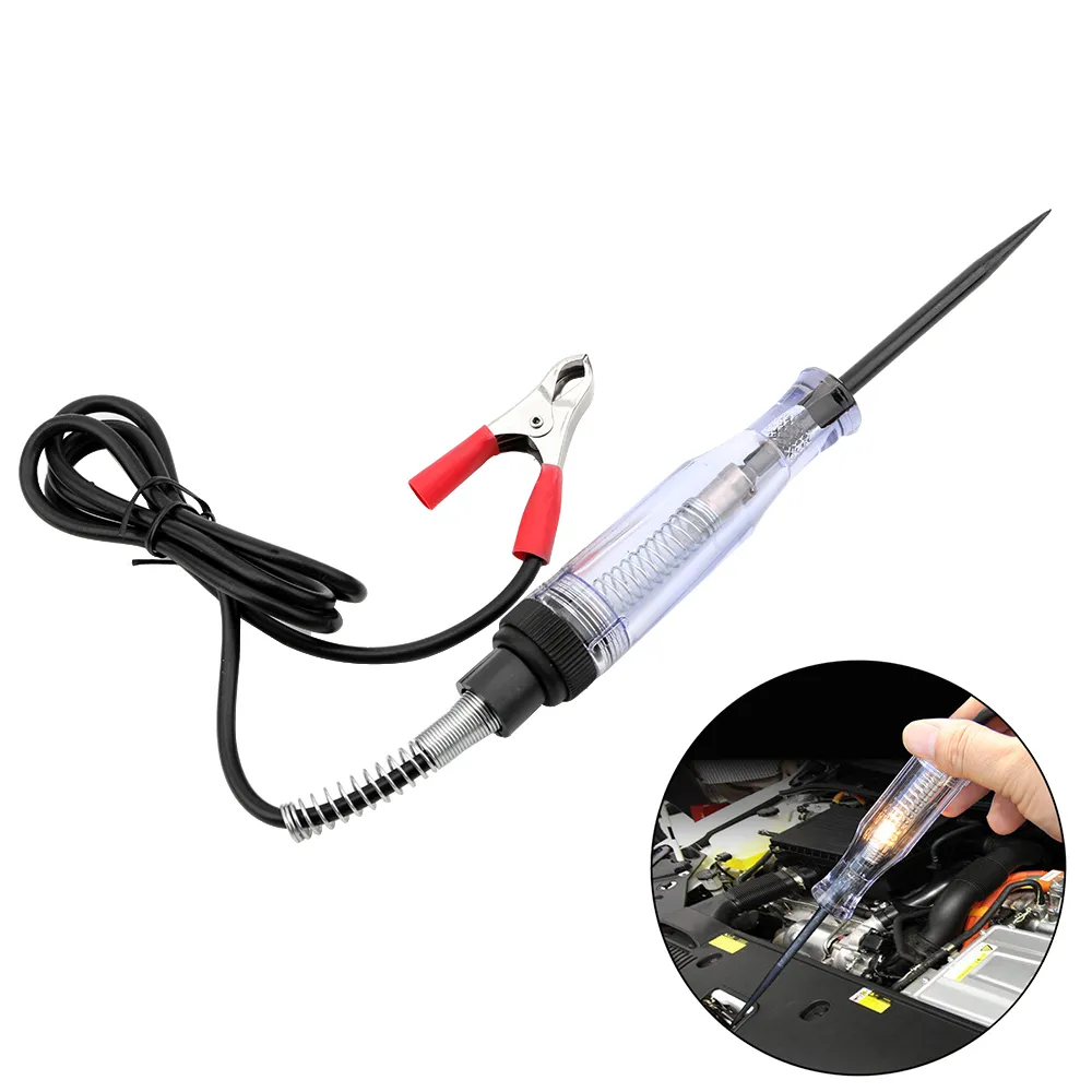 Auto-Circuit-Tester-Stift, Auto-Automotive-Lichtsonde, Diagnosetest-Tools, DC 6 V, 12 V, 24 V. 6460278