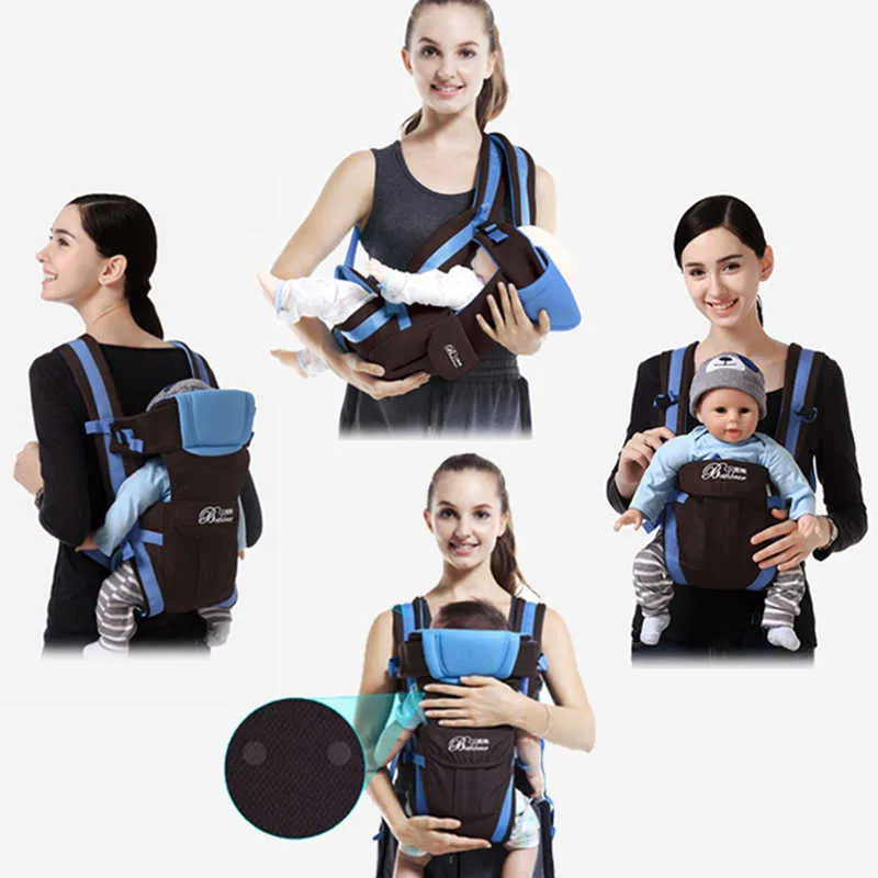 0-36M Ergonomique Bébé Infant Kid Hipseat Sling Save Effort Kangourou Wrap pour Voyage 211025