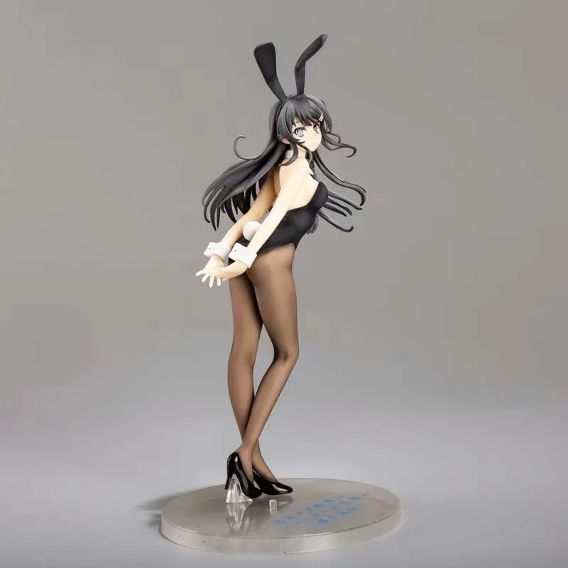 Soft Body Rascal droomt niet van Bunny Girl Senpai Sakurajima Mai Mai Sexy Anime PVC Actie Figuur speelgoedcollectie Model Pop Gifts1488679
