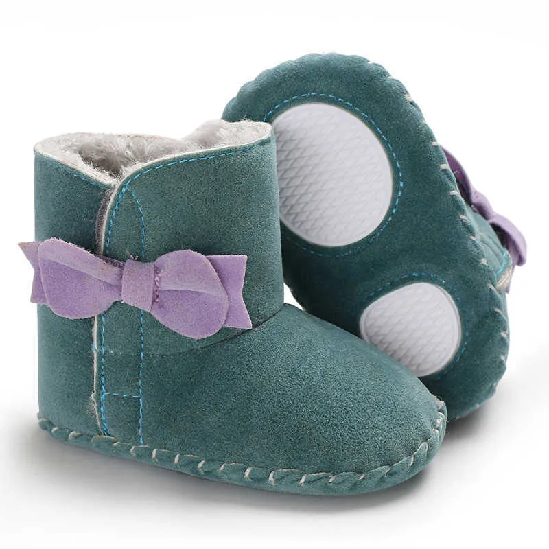 Super caldo neonato ragazze principessa stivali invernali primi camminatori antiscivolo neonato bambino ragazza calzature scarpe G1023