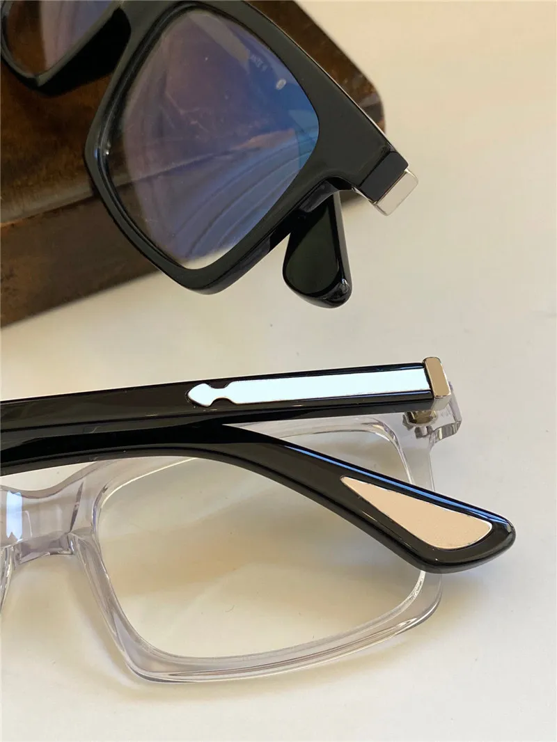 새로운 패션 디자인 광학 안경 vagilan II Square 프레임 클래식 단순한 인기있는 스타일 최고 품질의 투명 유리 228U