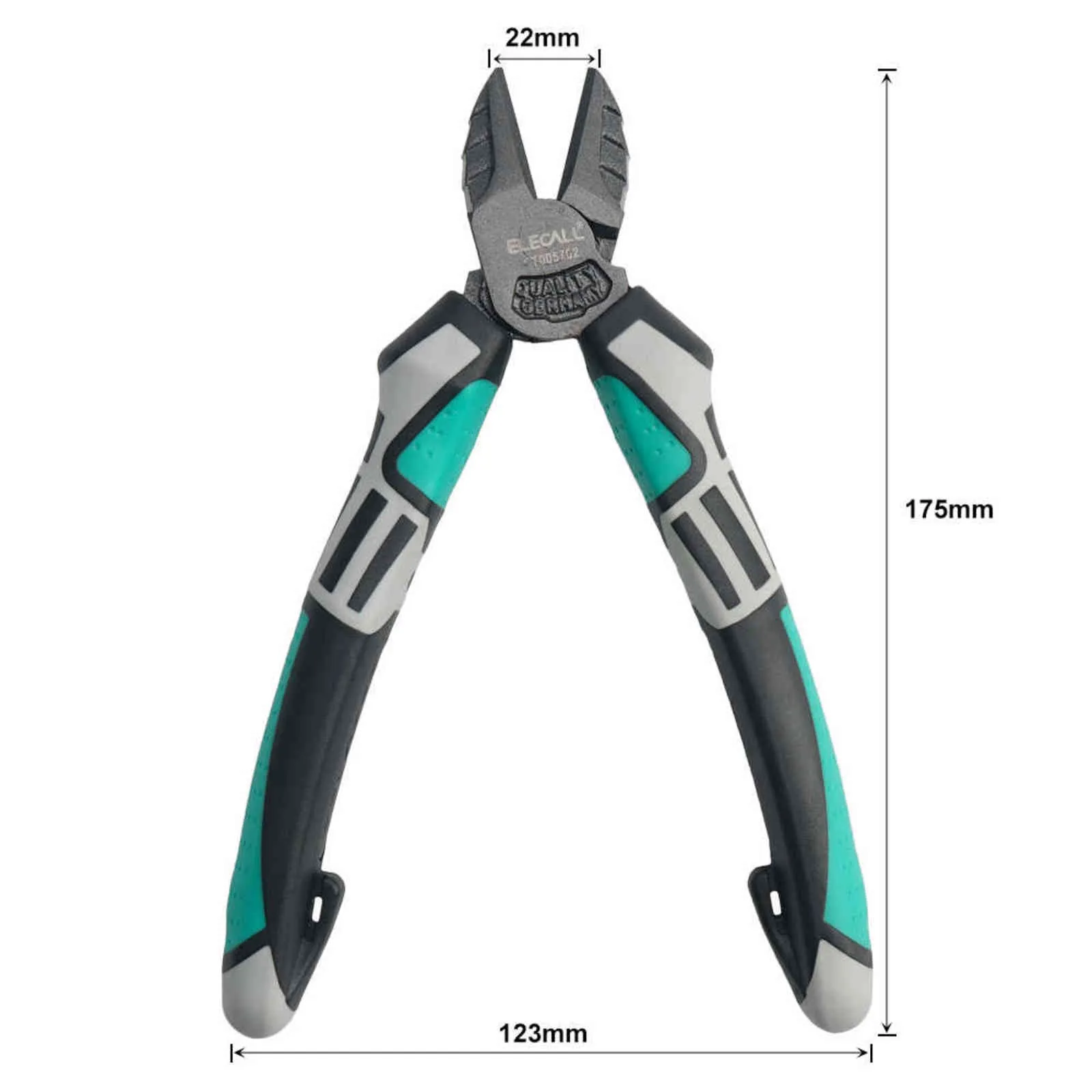 Alicates de cortador de alambre Elecall 6quot 7quot diagonal alicates cortantes de alambre nipper herramientas manuales para cortadores de cables Electri9170464