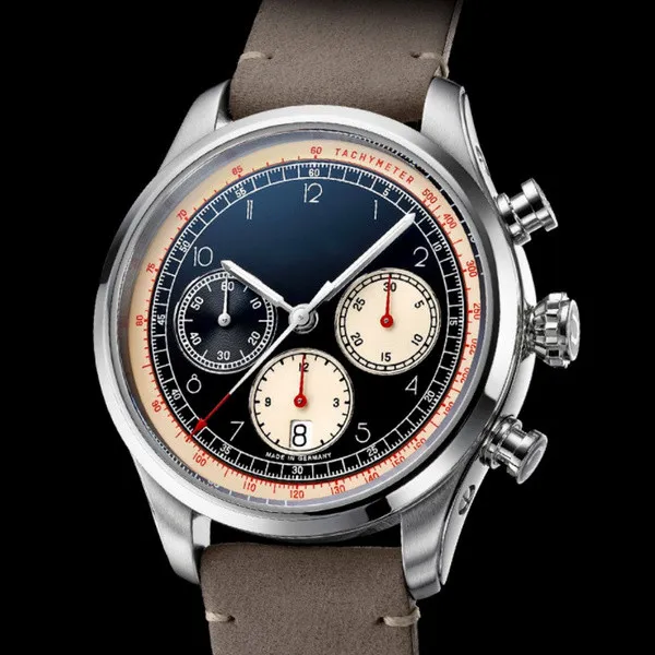 2021 Högkvalitativa män Luxury Watches Six Stitches Series All Dials Work Mens Quartz Watch Top Brand Clock Round Form Fashion Gift282m