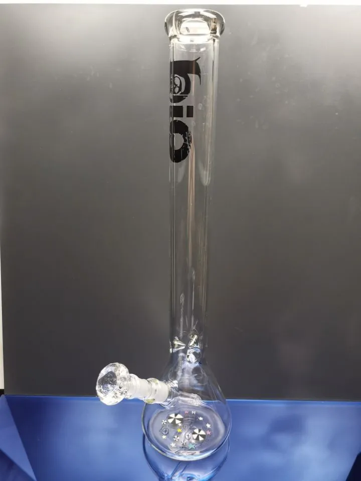 20 pouces grand verre Bongs bécher Bong paroi de verre épaisse conduites d'eau super lourdes avec 18.8mm Joint eau Bong mothshopshop