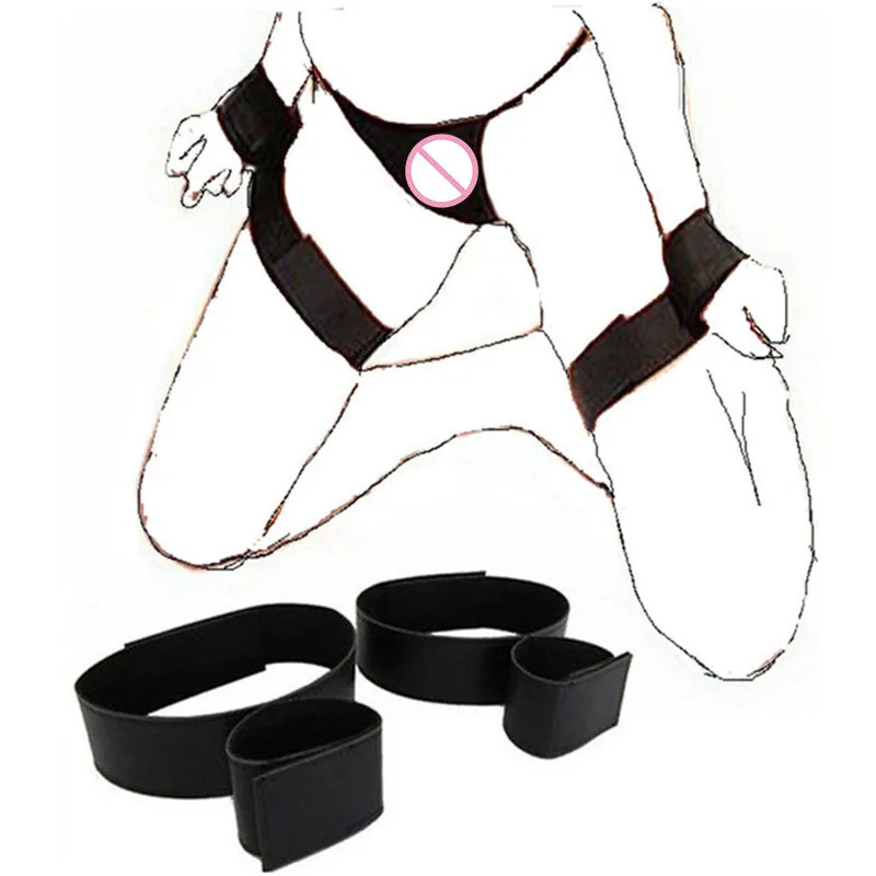 Yutong Adult Slave BDSM Bondage Nylon HandCuff Nature Toys for Woman Couplesフェチカフス太もも拘束ストラップY製品5843338