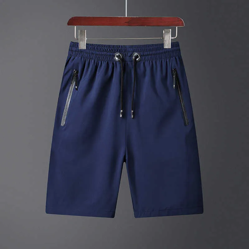 2021 Summer Waterproof Shorts Men Quick Drying Cool Down Sweatpants Plus Size 5XL 6XL 7XL 8XL X0705