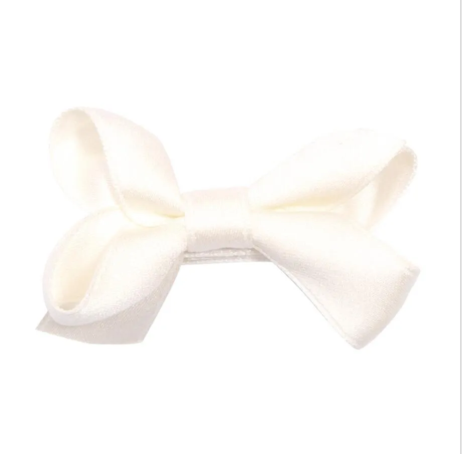 Ins 3.5x6cm size hair Bow girl Barrettes Girls Accessories kids party clipper Or Birthday Gift