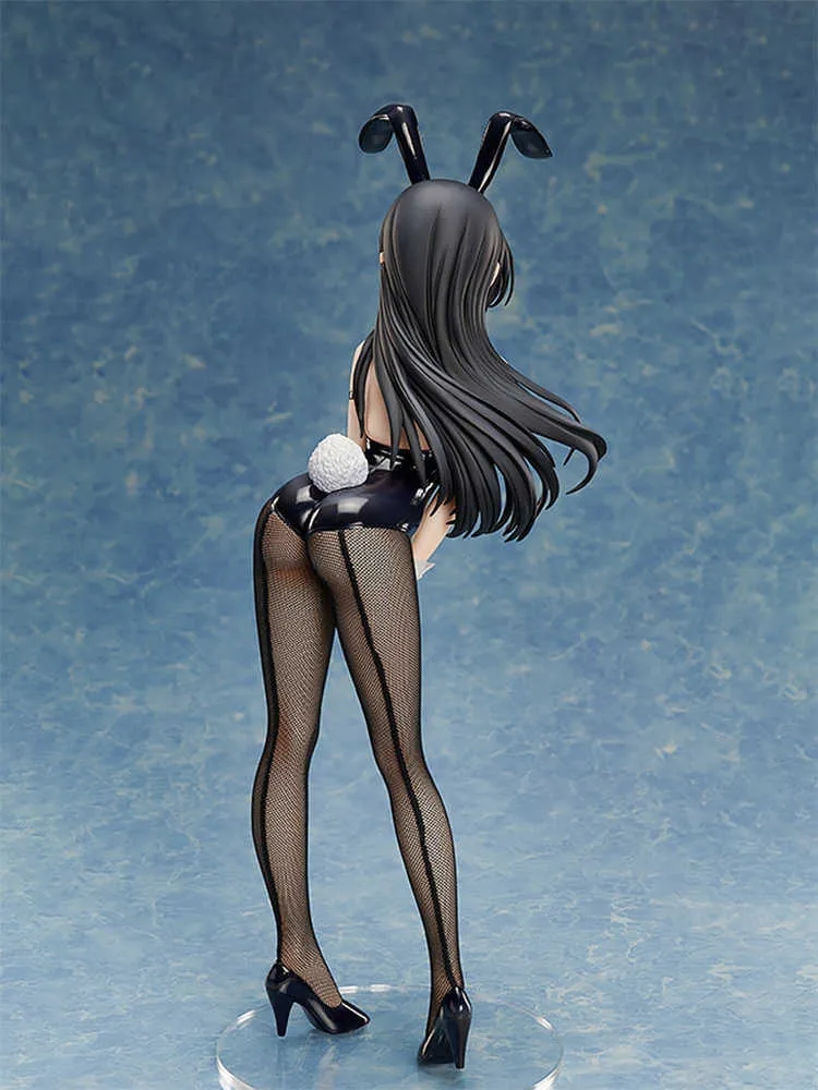 Rascal nie marzy o Bunny Sexy Girl Action Figure Anime 40cm Senpai Sakurajima Mai Pvc Action Figure Toy Model Prezenty Y071301344