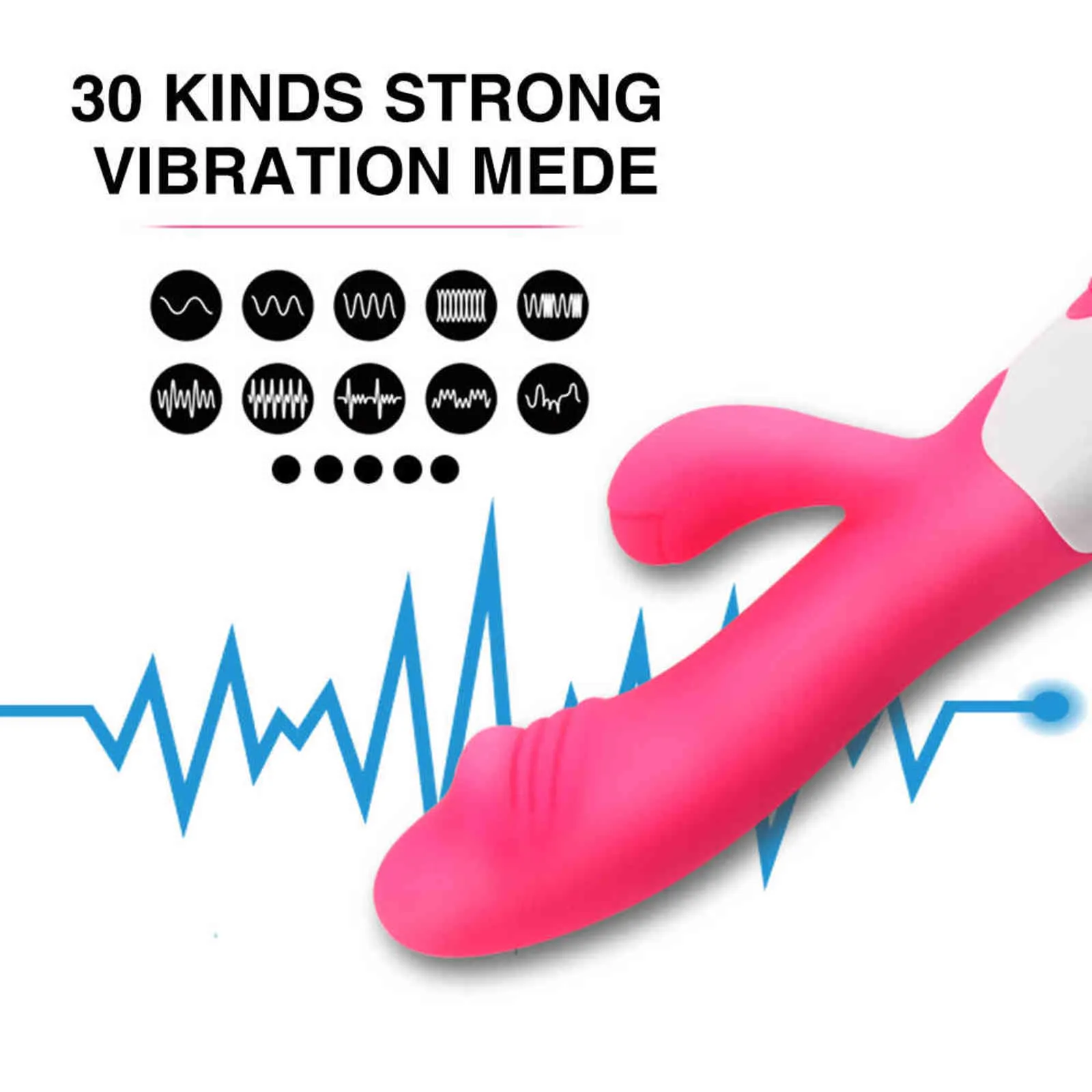 Wibratory NXY G Dildo Dildo Rabbit Vibrator dla kobiet masażer pochwy Samica masturbatora seks zabawki dla dorosłych sklep 1119