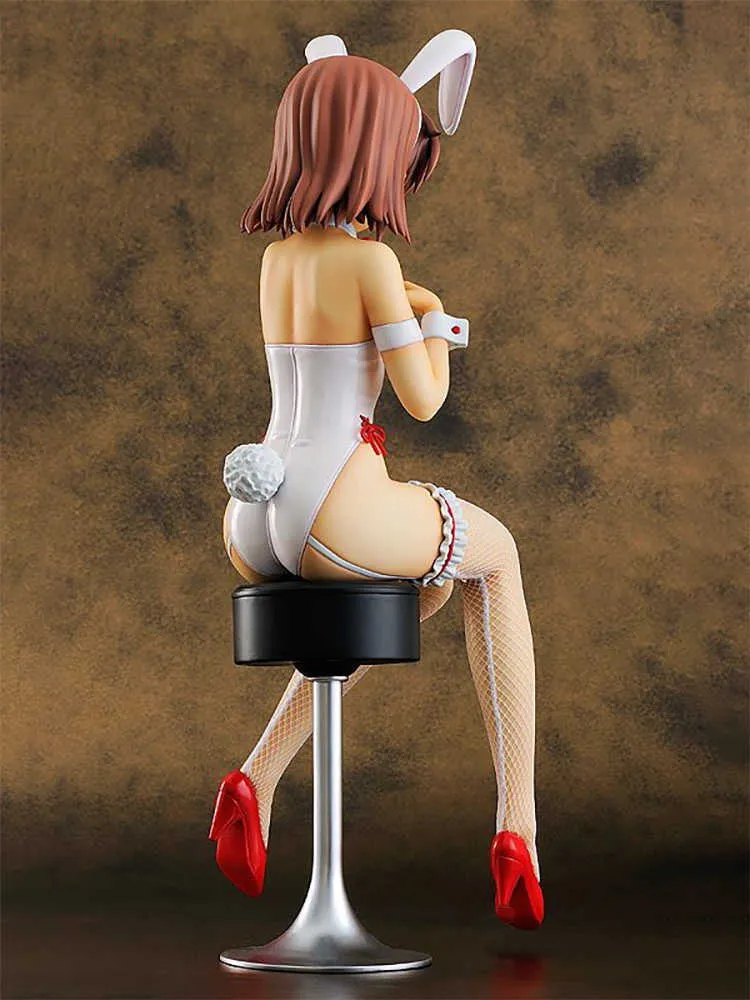 Определенный магический индекс Misaka Mikoto Bunny Girl PVC фигура игрушка аниме сексуальные девушки фигуры Коллективная модель кукла Q0723722437