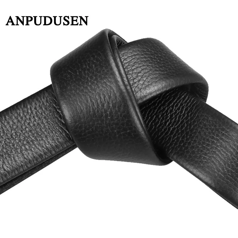 Fashion Belt Male Genuine Leather Luxury Automatic Buckle Genune Strap Black for Mens Belt Designers Brand High Quality 220225