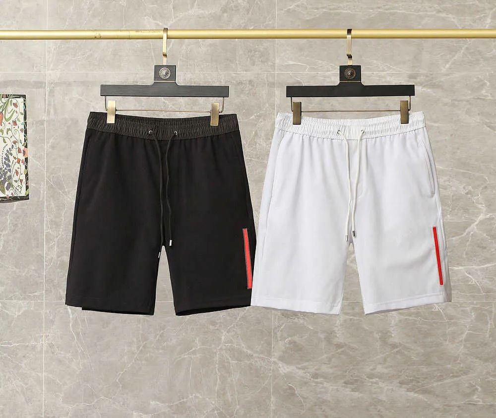 Sommar Mäns Casual Shorts Solid Färg Loose Outdoor Five-Point Pants Par Beach God kvalitet 210714