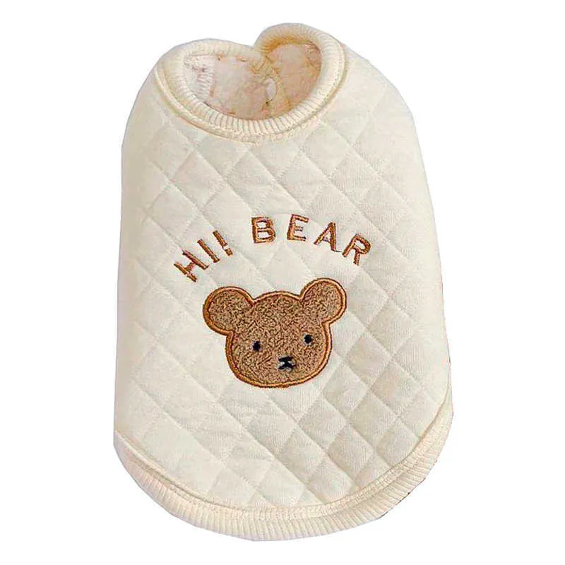 Cat Dog Vest Chihuahua Yorkshire Puppy Doggie Clothing Pomeranian Bichon Poodle Schnauzer Pet Coat Jacket Dog Outfit Apparel 211007