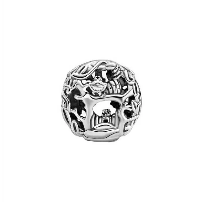 925 Sterling Silver Travel Series Koraliki paszportowe Balon Dangle Charms Fit Original P Bransoletka DIY Jewelry7594389