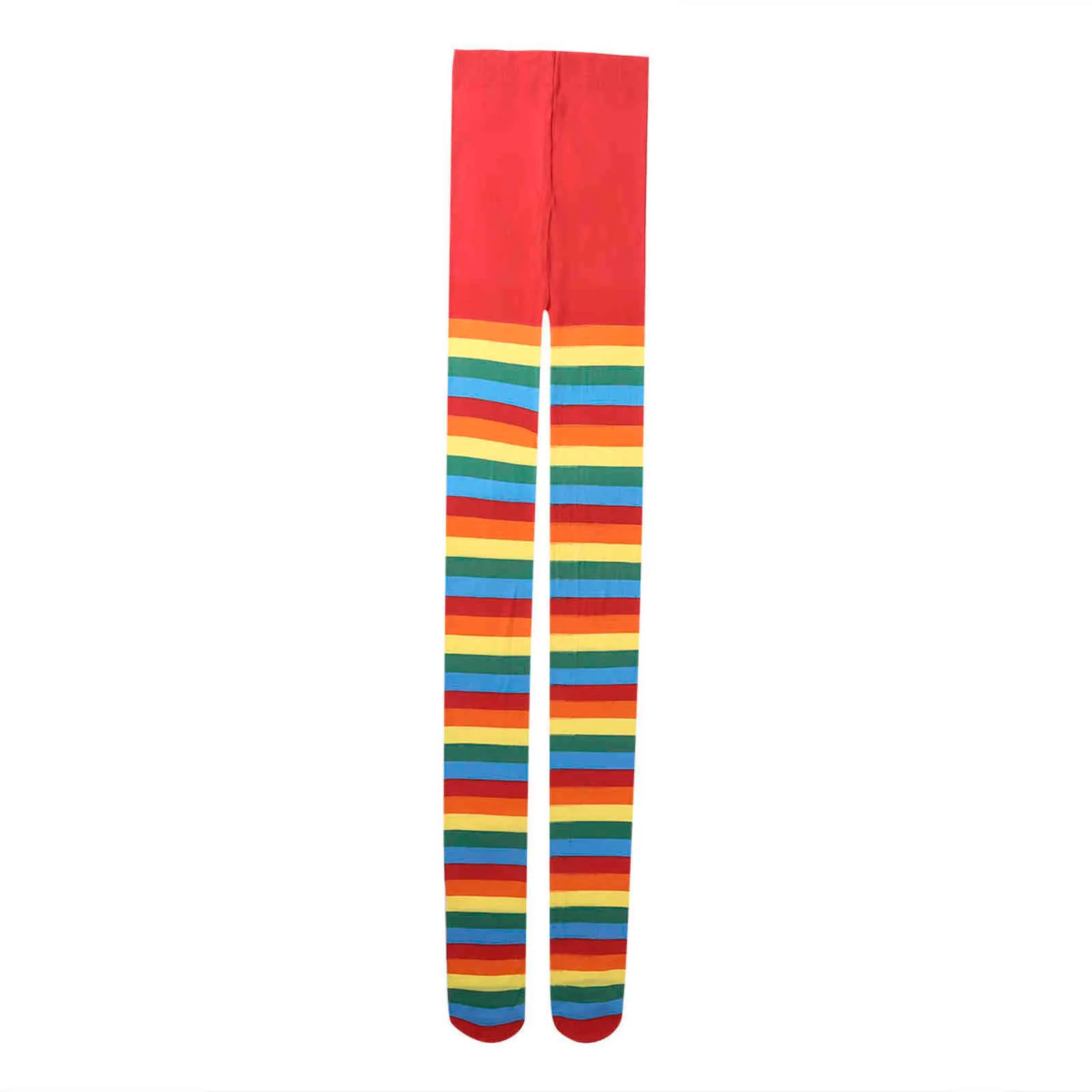 Hirigin New Women's Pantyhose Halloween Striped Style High Waist Bag Foot Slim Fit Comfortable All-Match Base Socks Y1119