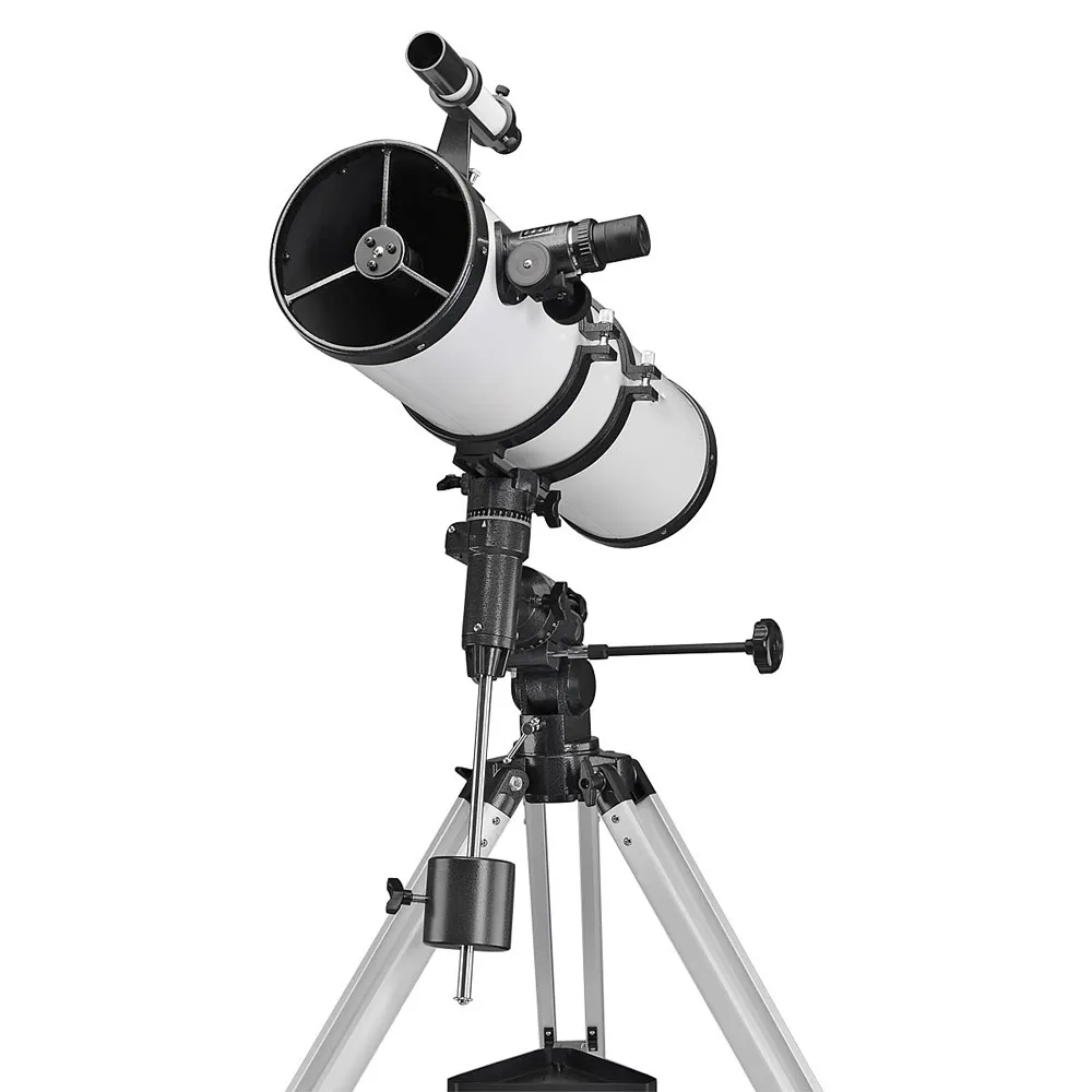 Skyoptikst 750x 150 mm Reflector Newtionan Astronomical Telescope High Powerial Equatorial Mount Star Planet Moon Saturn Jupiter