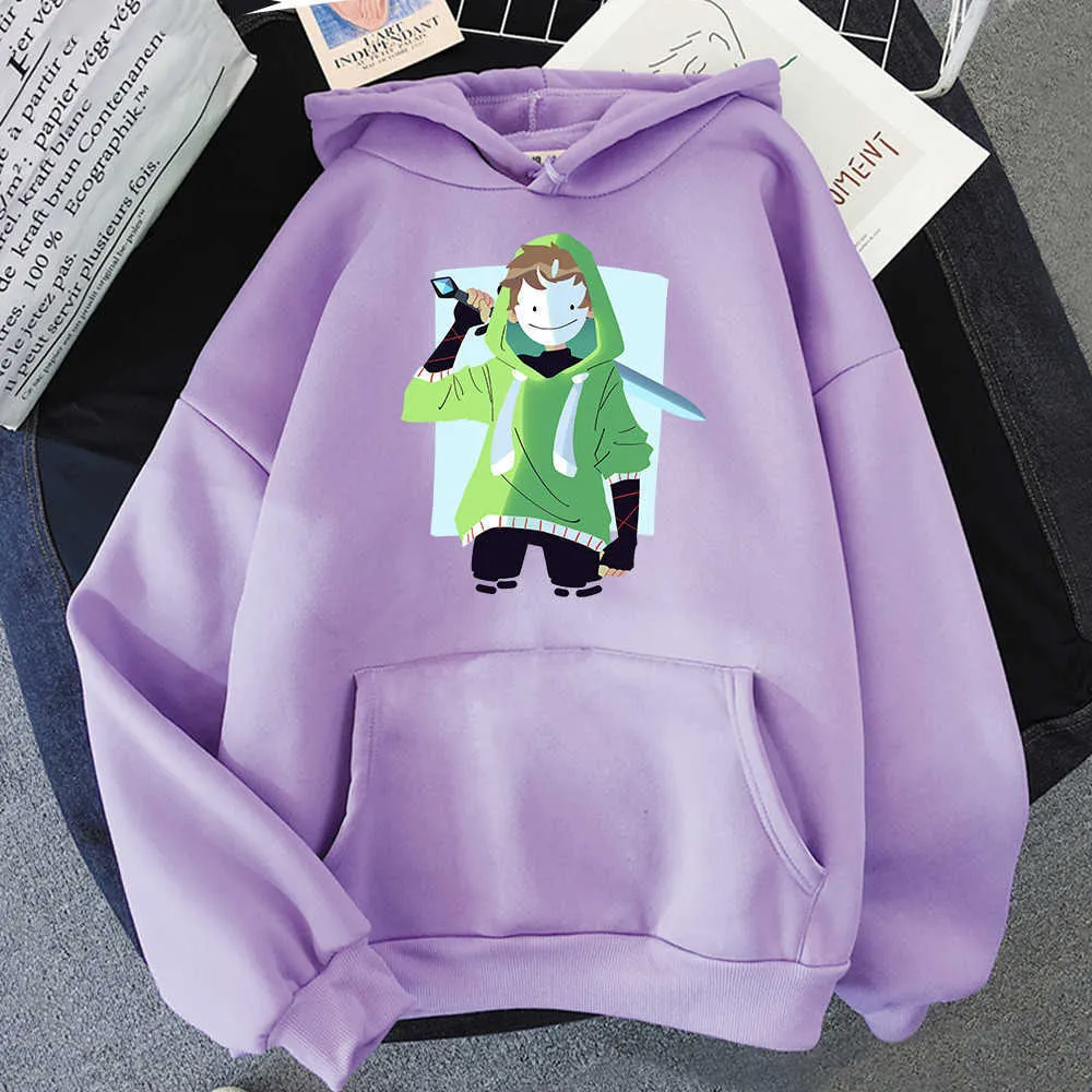 Sen smp bluzy mężczyzna śmieszne kreskówka zielony chłopiec uśmiech chłopcy weź bluza wzorca miecza Unisex Harajuku Casual Pullover Topy G1019